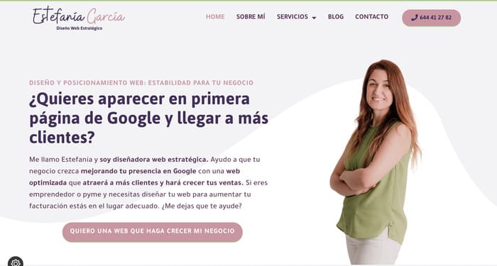 mejores agencias de diseno web alicante estefania garcia