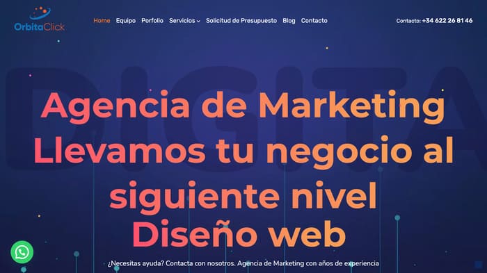 mejores agencias de diseno web alicante orbita click