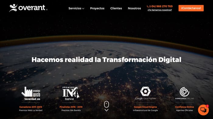 mejores agencias de diseno web alicante overant